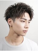 アップバングショート