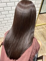 アンドリルム 梅田(&Lillme) ショコラブラウン×濃度5倍髪質改善トリートメント