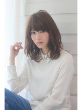 サンクチュアリー ウィズ コネクト(Sanctuary with connect) sanctuary☆大人可愛い ミディアムスタイル☆20代30代40代50代