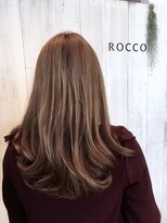 ロッコ 深谷店(ROCCO)&nbsp;フォギーべジュ×ハイライトカラー