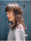 【amble 新宿】無造作×ミックスパーマ
