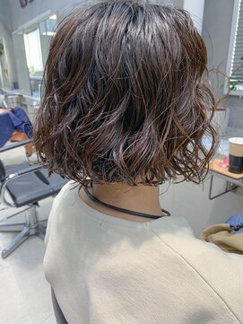 テトヘアー(teto hair) bob(パーマ、ボブ、カジュアル、簡単スタイリング)