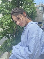 ブリス(VLISS)&nbsp;ミディアムロブでもできる編みおろしアレンジ