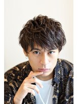 ノイセル 西本町(Noisyle)&nbsp;クラウドマッシュ束感ソフトスパイラルパーマ無造作ショート