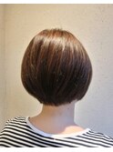 大人可愛いショートボブ◎20代30代40代50代