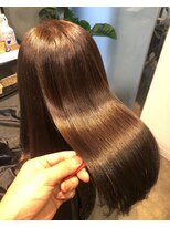 アリアバイエクラート 池袋店(ARiA by ECLART)&nbsp;ナチュラルロンググレーベージュカラー