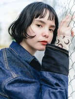 ビューシンサイバシ(VIEW SHINSAIBASHI)&nbsp;大人ぱつっとボブ☆前髪カット黒髪クールショート