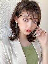 シルクレイ 新宿店(Silk-lei) 大人かわいい似合わせカット/デザインカラー/こなれミディ/新宿