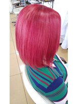 ヘアーズ ベリー 小林店(hairs BERRY) ちょっとピンクレッド