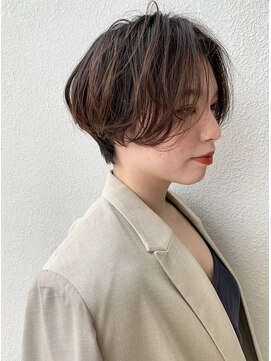 モリオ フロム ロンドン サッポロファクトリー店(morio FROM LONDON) 【morio札幌】大人かわいいハンサムショート毛先パーマ