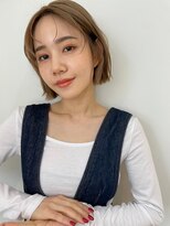 コンティニュー オモテサンドウ(CONTINUE OMOTESANDO)&nbsp;CONTINUE(表参道)シースルーバングボブ/手嶋