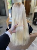 ブロンドヘアー!!