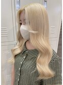 【ブリーチ抜きっぱなし】ブロンドヘア