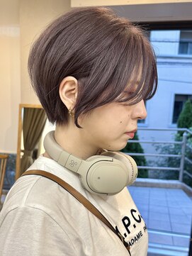 サンド 表参道(sand) ラベンダーグレージュダブルカラーブリーチ表参道