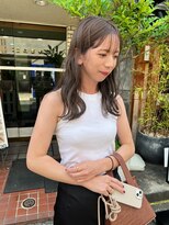 ネルケ 立川(nelke)&nbsp;ロングヘア×オリーブカラー_髪質改善トリートメント_韓国