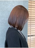 ◇ボブ 縮毛矯正 顔周りカット 表参道 髪質改善