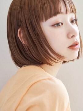 ミンクス渋谷スマートサロン(MINX shibuya smart salon) イメチェンヘアスタイル ハッシュカット フルバング 似合わせ