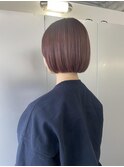 ミニボブ+ピンク