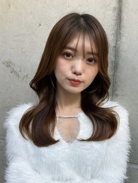 ロンド レア 天神大名店(Lond Le’a) ダブルカラーミルクティーベージュカラーブルーブラックブリーチ