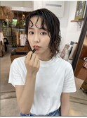 夏ショート×ボブパーマ