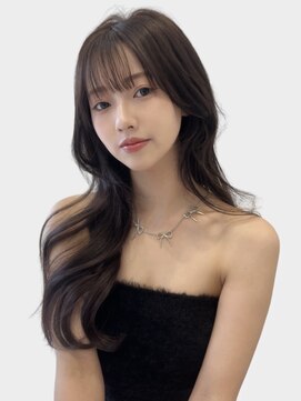 ユーフォリア 渋谷グランデ(Euphoria SHIBUYA GRANDE) 韓国ヘア ヨシンモリ くびれ巻き くびれヘア レイヤーカット