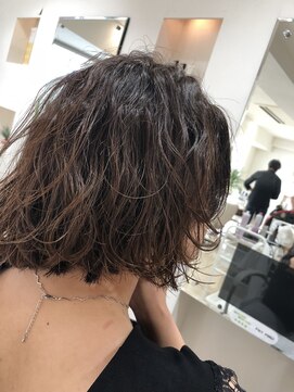ビーバイシーアッシュエフ(B-by-C A'SHU.F) natural highlight BOB