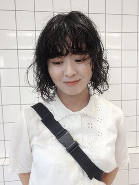 スタニング 渋谷(STUNNING.) ボブパーマ　ニュアンスパーマ