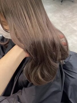 ペレ 梅田(PELE) 前髪/アンブレラカラー/こなれミディ/イメチェン/ウェーブパーマ