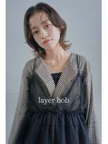 ヘアー アイス 御器所本店(HAIR ICI) 20代30代大人可愛い★小顔レイヤーボブくびれレイヤーカット