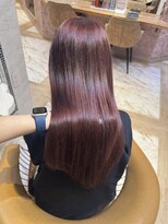 ロンドローズ 名古屋(Lond damaskRose)&nbsp;顔周り ダブルカラー 名駅 ブリーチ 髪質改善 ボブ 韓国 876