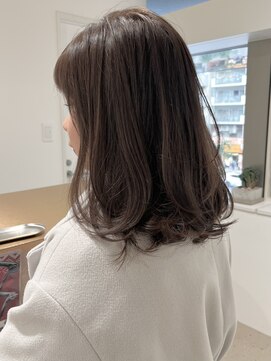 ノウハウ タニマチ(KNOWHOW tanimachi) ふわっとレイヤー/ワンカールレイヤー/ラベンダーアッシュ