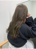 ブリーチなしのオリーブカラー