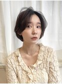 ★ゆるふわショートボブ　無造作　抜け感