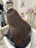 ★RYOKA限定サラ艶カラー＋最高毛シールエクステ40～＋ダメージ補修Ｔr★