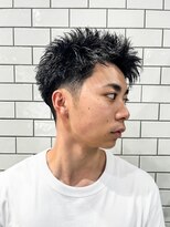 ミスターマウントロックバーバーショップ(MR.MT.ROCK BARBER SHOP)&nbsp;スパイキーショート　ペーパーフェード