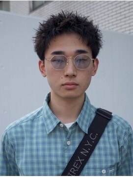 スピンオフシフト(SPIN-OFF SHIFT) ピンパーマ スパイキーショート