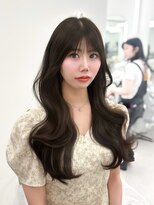 アマトウキョウ アユンチェ(AMA TOKYO×AYUNCHE) 透け感溢れる韓国ヘア