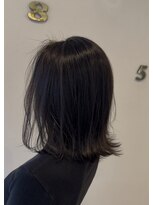 シャンプーハット(SHAMPOO HAT)&nbsp;グレージュ☆切りっぱなしボブ