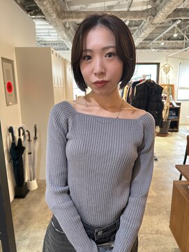 セーヌ ロク(ceine loq) 学芸大学【CEINEloq】ショートボブ