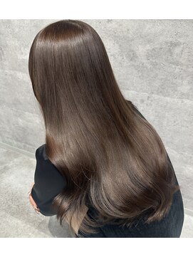 ルイス(L'wis) グレージュカラー学割U24ケアブリーチなし渋谷10代20代30代韓国