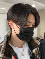 エルマーク 樟葉(L-MARK)&nbsp;センターパート/ニュアンスパーマ/ダウンパーマ/men's