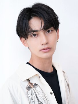 ハバナ 渋谷(HAVANA) 【ナチュラルセンターパート】メンズ/ニュアンスパーマ