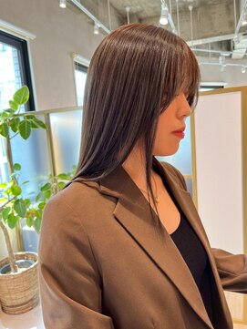 プレミアム髪質改善カラートリプルヘアエステ