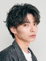 フィフス 栄(fifth) 名古屋栄フェザーショートパーマアップバングセンターパート緩め