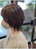こっくりブラウン×ミニウルフ
