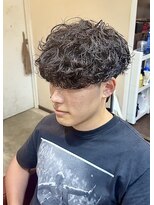 ハイパー(HYPER)&nbsp;波巻きスパイラルパーマ【メンズ/パーマ】