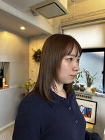 ア セカンド 清藤美容室第弐號(a sekand)&nbsp;顔周りレイヤースタイル