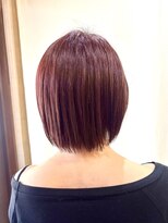 ココカラヘアー ニコ(cococara hair nico)&nbsp;暖色/ショートボブ/髪質改善/ピンク/レイヤーカット