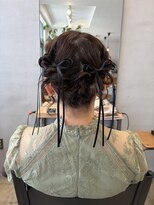 ノコルヘアー(Nocoru hair)&nbsp;ねじりアレンジ