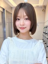 ガーデン 渋谷(GARDEN)&nbsp;小顔似合わせボブミルクブラウンナチュラルショート
